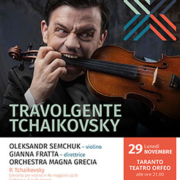 ICO MAGNA GRECIA Stagione orchestrale 2021-2022 TRAVOLGENTE TCHAIKOVSKY